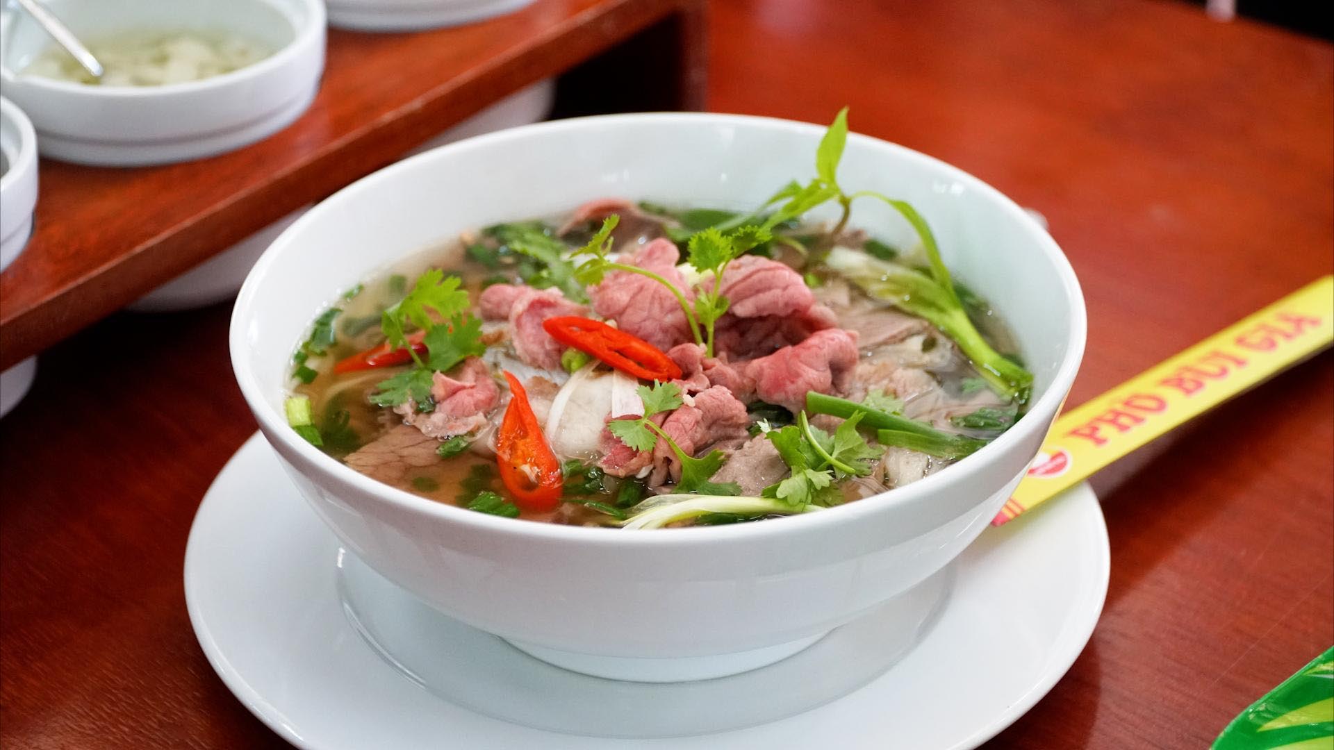 Vietnamese beef noodle soup